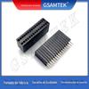 Conector Fêmea de Linha Dupla 180 Graus, Passo Ph1.27, Altura do Plástico H8.5, Conector Fêmea Tipo Y de Alta Velocidade