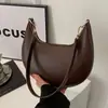 Alça de ombro para axila, nova alça de ombro texturizada, moderna e na moda, confortável e conveniente. Bolsa de ombro com design em forma de meia-lua