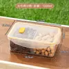 Caja de frutas para llevar alimentos grado alimenticio estudiantes picnic de primavera especial caja de almacenamiento de frutas sellada para mantener la frescura