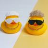 Accesorios de Patito Amarillo para Vecindario Transfronterizo, Linli No. Juguete de Decoración DIY de Pelo de Pato 8 Piezas, Regalo Hecho a Mano de Té con Leche de Limón
