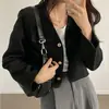 Ropa de mujer de alta calidad de Dongdaemun, Corea del Sur 2026m Chaqueta corta texturizada para otoño, top sencillo estilo Chanel para mujer