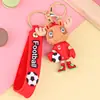Nuevo Colgante Llavero Estrella de Fútbol de Dibujos Animados, Muñeco Personaje Estrella del Mundial, Colgante para Mochila, Decoración de Coche