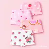 Calzones Triangulares de Algodón Puro para Niñas con Estampados Lindos, Ropa Interior Transpirable y Cómoda de Clase A para Niñas