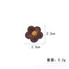 Calcomanías de Tela Bordadas, Calcomanías de Tela de Flores, Pegamento Termofusible, Accesorios de Ropa de Girasol, Calcomanías Bordadas para Decoración de Equipaje Multicolor al por Mayor