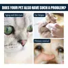 Yegbong Gotas Oftálmicas para Mascotas Removedor de Manchas por Lágrimas para Mascotas Suaviza la Piel del Área de los Ojos Gotas Oculares Refrescantes Suaves