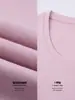 Bk Cuello Redondo Hombro Normal Skm Ropa para Mujer 220g Estilo Milenio Skm Chica Atrevida Ajuste Delgado Capa Base Top de Manga Corta para Mujer