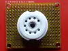 Suporte de Válvula Eletrônica de 7 Pinos Pequeno, 9 Pinos Pequenos, 8 Pinos Grandes Placa de Circuito Impresso, Placa de Montagem DIY para Suporte de Válvula Pré-Amplificadora