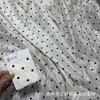 Traje de Falda Camisa de Verano de Tencel de Ácido Acético de Gama Alta con Estampado de Polvo de Ola de Lunares Ropa Protectora Solar Ropa para Niños y Mujeres Tejido de Fideos