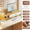 Suporte para monitor de computador, organizador de mesa, base para display de estação de trabalho, estrutura de suporte, suporte estendido para laptop com gavetas