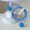 Cubierta Protectora para Cable de Datos para Cargador Apple de 20W, Dibujos Animados, a Prueba de Roturas para Cable de Carga de Teléfono Móvil