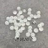 Hebillas universales para zapatos tipo zueco, dijes transparentes desmontables para zapatos, hebillas base de plástico para DIY, accesorios hechos a mano