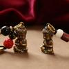 Colgante de Buda Tathagata latón dinero de cinco emperadores llavero llaves de coche bolsos para hombres y mujeres colgante fábrica de joyería DIY