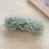 Pinza de Plátano de Flor de Malla Dulce Pinza Vertical para el Cabello para Mujeres 2026 Nuevo Clip de Alto Nivel para Moño en la Parte Posterior de la Cabeza Accesorios para el Cabello