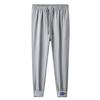 Verano Transfronterizo Nuevo Pantalón Fino de Seda de Hielo para Hombre Estiramiento Pierna Estudiante Deportes Pantalón Casual