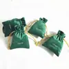 Venda Direta de Fábrica Sacos de Veludo, Sacos de Armazenamento para Fones de Ouvido de Celular, Sacos de Veludo com Cordão à Prova de Poeira para Embalagem de Joias