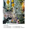 Decoración de Escena de Cumpleaños para Niña Ceremonia de 18 Cumpleaños Atmósfera Simple Estilo Ins con Sentido de Ceremonia Fondo de Mariposa Tablero de KT
