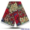 Estilo transfronterizo de comercio exterior tela batik de doble cara falda colorida para mujer tela estampada étnica en stock al por mayor