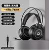 Auriculares Prehechos Over-Ear con Cable para Gaming para Teléfonos Móviles y Laptops con Cancelación de Ruido e Iluminación RGB
