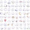 96 Pegatinas Ins de Oso Abeja de Dibujos Animados para Niñas Estilo Coreano Suaves Lindas Decoración Creativa Pegatinas para Teléfono Móvil