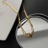Colar de Luxo Leve de Nicho para Mulheres, Novo Modelo Popular de 2026, Corrente de Pescoço em Aço Titânio que Não Desbota, Corrente de Clavícula, Acessório de Alto Padrão para Mulheres