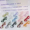 Nuevo modelo; Labubu 17cm Labubu Gafas 1ª Generación 2ª Generación 3ª Generación Universal 6.5cm Muñeco de Algodón Gafas Adaptables