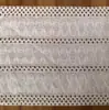 Tela de gasa de algodón con encaje, tela para camino de mesa, tela de gasa de lino, tela de encaje, tela para cojines, mantel, cubierta de mesa, tela para bufandas, tela para alfombrillas de suelo