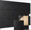 12 Paneles Acústicos Paneles Aislantes de Sonido Estudio Insonorizado Paneles de Pared Decorativos Romboidales Reducción de Ruido Venta al por Mayor A Prueba de Ruido
