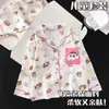 2026 Pijama de Algodón Nube para Niños, Primavera y Otoño, Dulce Diseño de Dibujos Animados para Niñas, Conjunto de Manga Larga y Pantalón Largo, Ropa de Casa para Niños