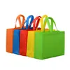 Bolsas de Tela No Tejida Hechas, Bolsas Tote para Ropa, Bolsas de Compras Laminadas, Bolsas Planas Publicitarias, Impresión de Logotipo