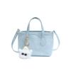 Bolsa Balde Portátil Casual Simples Pequena Fresca Cor Sólida Mais Vendida Primavera e Verão Bolsa Transversal Feminina para Trabalho e Deslocamento Moda Versátil