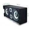 Subwoofer de Coche con Altavoz Doble de 10 y 12 Pulgadas con Amplificador y Tweeter para Audio de Alta Potencia en Cajuela