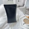 Nova Bolsa de Couro Espesso Aberta para Óculos de Sol Estojo de Couro para Óculos de Leitura Bolsa de Armazenamento à Prova de Poeira Bolsa Transversal Portátil em Estoque