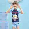 Venta de Liquidación Traje de Baño Clásico Ultraman para Niños, Estilo Nuevo para Niños Mayores, de una Pieza tipo Boxer para Vacaciones en la Playa, Venta al por Mayor