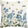 Funda de Almohada Floral Minimalista Moderna Personalizada Cubierta Cruzada Amazon Hogar Sala de Estar Sofá Cabecera Funda de Cojín Funda de Cojín
