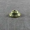 Lámpara de Mesa cubierta de arco taza pequeña secundaria lámpara de metal chapado lámpara de cobre puro portalámparas accesorios de tornillo blancos reparación negra