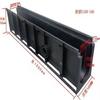 Drenagem de Plástico HDPE Canaleta de Drenagem Pe Tipo de Fenda Linear Tampa de Dreno Pia em Forma de U Resina Atacado Sistema de Drenagem