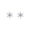 Acero de titanio 316L chapado en oro cobre microincrustado aretes para cartílago del oído par garra de dragón estrella de cinco puntas corazón joyería para piercing aretes aretes para cartílago del oído