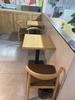 Restaurante de Barbacoa Té con Leche Tienda de Hamburguesas Mesa de Catering Comercial Clásico Nuevo Combinación de Mesa y Silla Snack Tienda de Fideos Desayuno