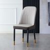 Cadeira de Jantar Nórdica de Luxo Leve para Casa Simples Moderna Restaurante Encosto Banqueta de Maquiagem Mesa e Cadeira Casuais Cadeira de Negociação de Hotel
