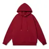 Sudadera con capucha de forro polar G-stone Puños acanalados Otoño/Invierno Capa interior Capa exterior Sudadera de capa base engrosada