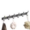 Perchero transfronterizo sin perforar para ropa, perchero, toallero, baño, cocina, almacenamiento de aluminio, Amazon