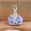 Festival del Bote del Dragón estilo antiguo portátil halter pelo fetal monedero colgante accesorios Hanfu bordado brocado bolsita bolsita bolsita vacía