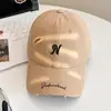 Gorra de Béisbol Estilo Coreano Estilo Ins con Visera Ancha, Efecto Adelgazante del Rostro, Sombrero para el Sol Unisex, Gorra de Béisbol Casual