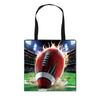 Bolsa de Tote Estampada Tema Super Bowl Transfronterizo 2024 Bolsa de Regalo Portátil Ecológica Bolso de Hombro
