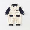 Macacão Casual de Outono com Desenho Animado para Meninos, Macacão de Camada Dupla, Roupa de Exterior da Moda Estilo Coreano