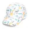 Gorra de animal de dibujos animados para niños, gorra de primavera y otoño, linda colección de animales de dinosaurio, gorra de béisbol con visera, gorra de moda