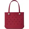 Bolsa de Agujeros de Eva Personalizada de Venta Caliente Transfronteriza, Bolsa de Playa Impermeable de Gran Capacidad, Accesorios DIY, Bolso de Mano, Almacenamiento para Compras