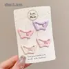 Pinzas para el pelo de cuero con forma de estrella y nube para niñas, Pinzas Bb dulces y geniales para flequillo y cabello lateral, Accesorios para el pelo para niñas