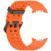 Correa Adecuada para Samsung Watch8/Galaxy Watch8 de Silicona Marina de Doble Fila de un Solo Color Transpirable