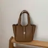 Bolso Cubo Nuevo de Alta Gama 2025 con Gran Capacidad para Mujer, Presenta un Sofisticado Diseño de Nicho, Se Puede Usar como Bolso de Hombro, Bolso de Axila o Bolso Cruzado